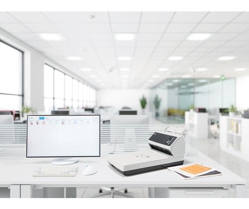 Ricoh fi-8250 Scanner A4 Colour 50 ppm 600x600 DPI, Duplex ADF/Flatbed, USB Ethernet LAN