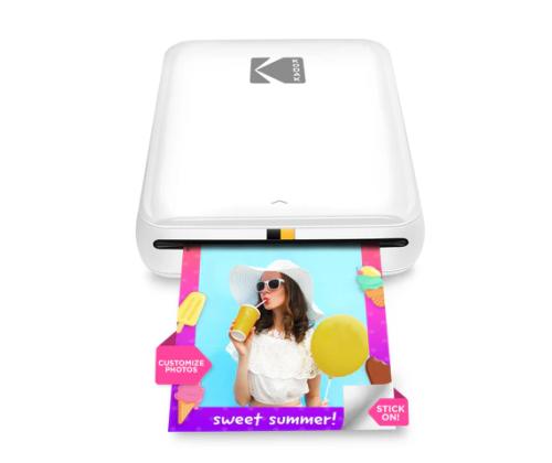 Kodak STEP Instant Mobile Photo printer Colour ZINK 2x3'' 1 ppm, Bluetooth, White