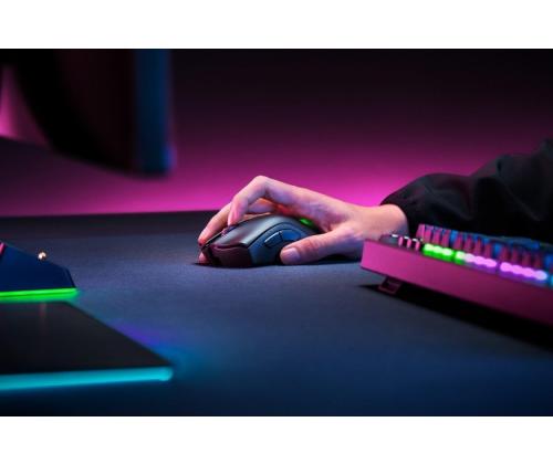 Razer DeathAdder V2 Pro Gaming mouse Right-hand Bluetooth + USB Type-A Optical 20000 DPI, Black