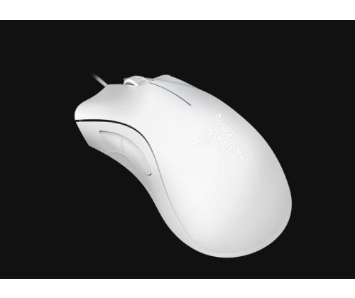 RAZER RZ01-03850200-R3M1 DeathAdder Essential mängurihiir USB Type-A Optical 6400 DPI, valge