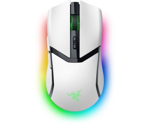 Razer Cobra Pro Wireless Gaming Mouse RF Wireless + Bluetooth + USB-C, 30000 DPI, White
