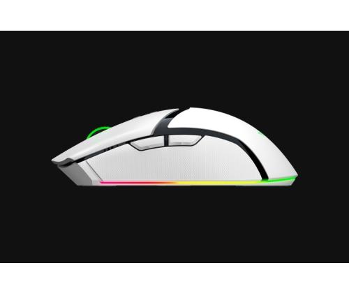 Razer Cobra Pro Wireless Gaming Mouse RF Wireless + Bluetooth + USB-C, 30000 DPI, White