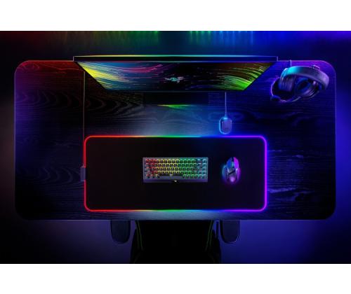 Razer Strider Chroma Gaming mouse pad, RGB, Black
