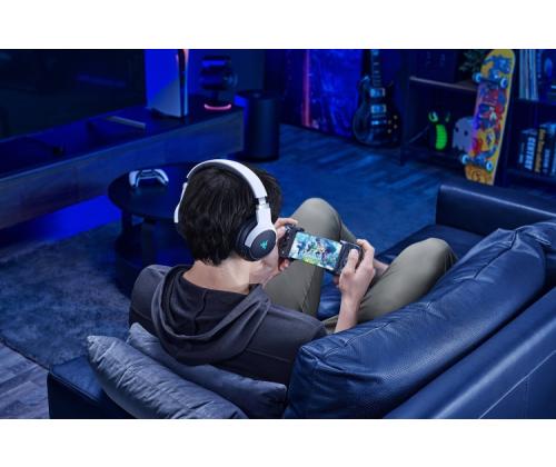 Razer Kaira Pro for PlayStation Headset Wireless Head-band Gaming USB Type-C Bluetooth, Black/White