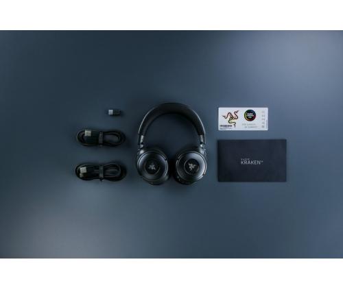 Razer Kraken V4 Wireless Gaming Headset, Bluetooth, Black