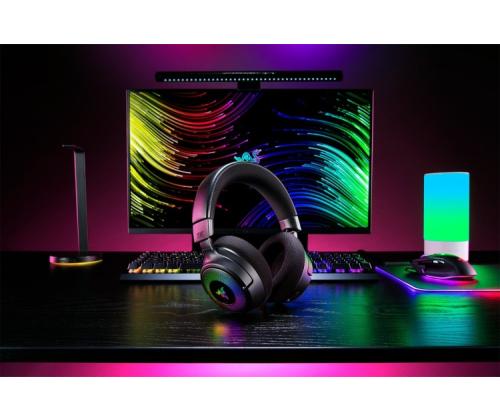 Razer Kraken V4 Wireless Gaming Headset, Bluetooth, Black