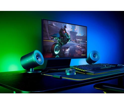 Razer Nommo V2 Pro Full range 2.1 PC Gaming Speakers, Black