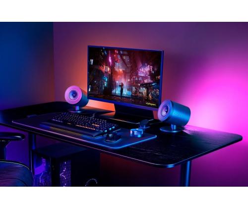 Razer Nommo V2 Pro Full range 2.1 PC Gaming Speakers, Black