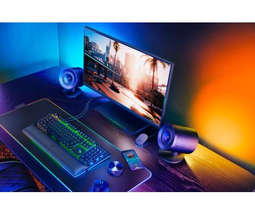 Razer Nommo V2 Pro Full range 2.1 PC Gaming Speakers, Black