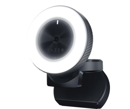 Razer RZ19-02320100-R3M1 Kiyo Webcam, Gaming Camera for Streaming, 4 MP, Full HD 1080p, USB, Black