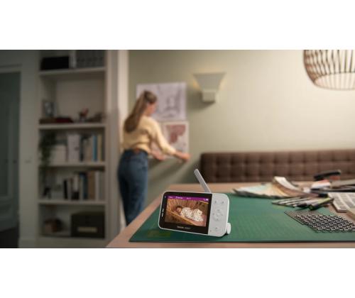 Philips Avent SCD953/26 Video baby monitor FHD 1080p Wi-Fi, White/Grey
