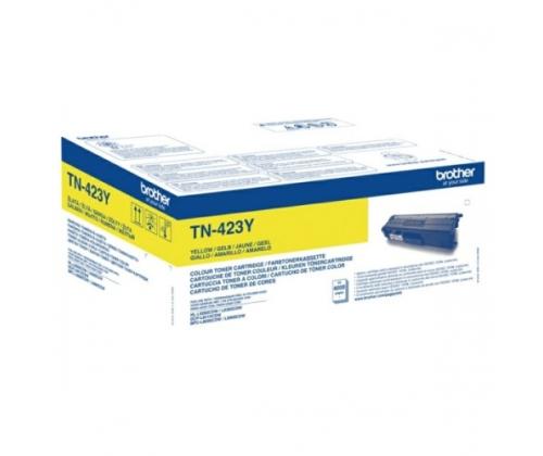 Brother TN-423 (TN423Y) Toner Cartridge, Yellow