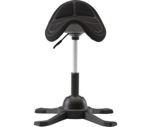 Up Up Toronto ergonomic balance stool Black, Black fabric, longer gas lift