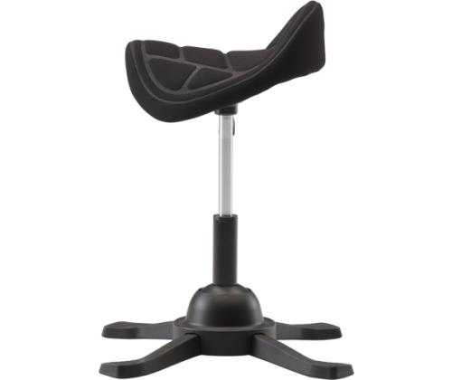 Up Up Toronto ergonomic balance stool Black, Black fabric, longer gas lift