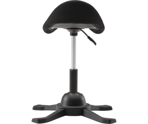 Up Up Toronto ergonomic balance stool Black, Black fabric, longer gas lift