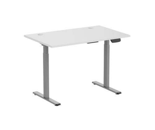 Adjustable Height Table Up Up Bjorn Gray, Table top M White