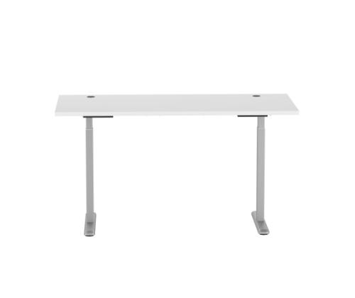 Adjustable Height Table Up Up Bjorn Gray, Table top M White