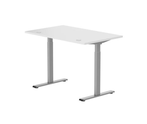 Adjustable Height Table Up Up Bjorn Gray, Table top M White