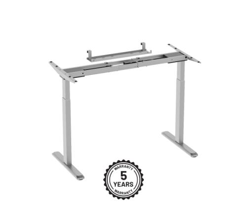 Adjustable Height Table Up Up Bjorn Gray, Table top M White