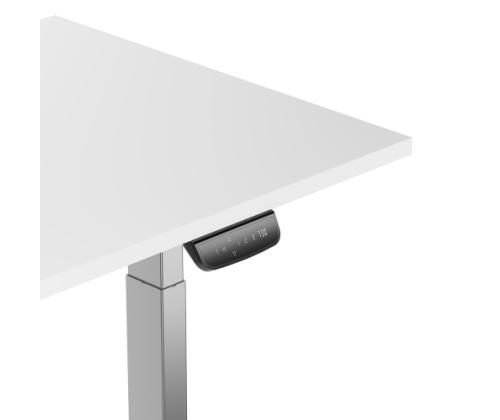 Adjustable Height Table Up Up Bjorn Gray, Table top M White