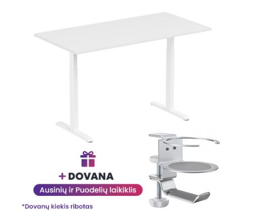 Adjustable Height Table Up Up Bjorn White, Table top L White