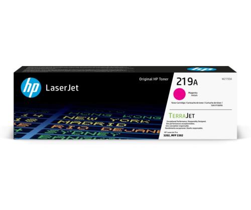 HP 219A (W2193A) Toner Cartridge, Magenta