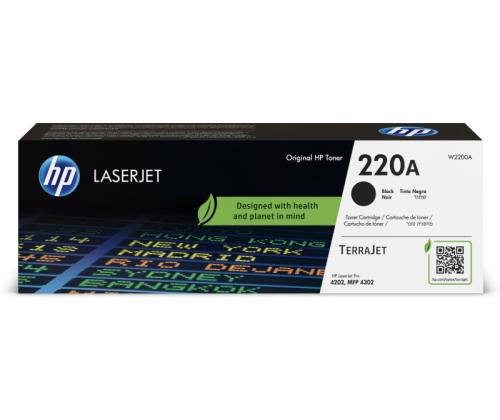 HP 220A (W2200A) Toner Cartridge, Black
