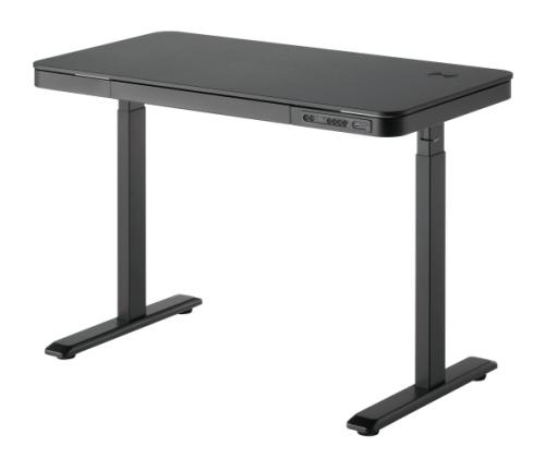 Adjustable Height Table Up Up Balder II Black