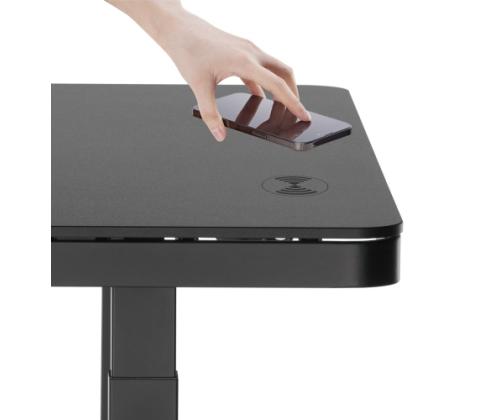 Adjustable Height Table Up Up Balder II Black