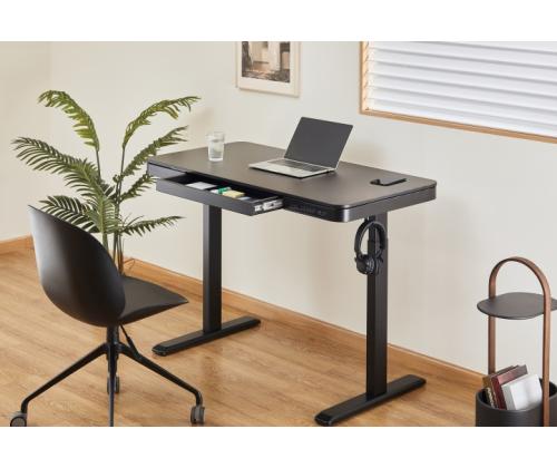 Adjustable Height Table Up Up Balder II Black