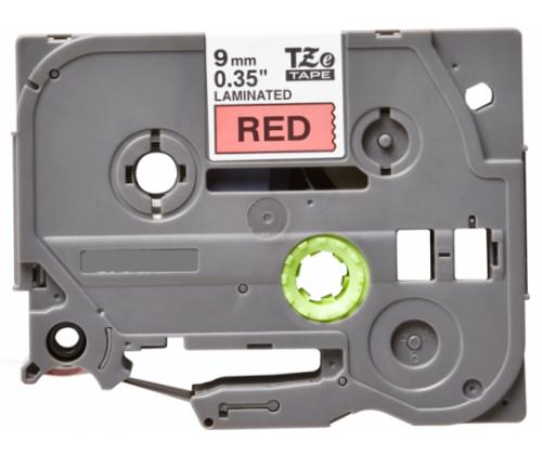 kleepkirjalint Brother TZE-431 12mm must/punasel analoog