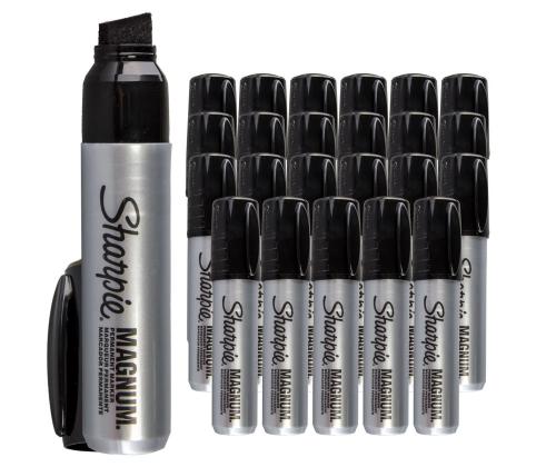 Permanentne marker SHARPIE King 14.8mm lõigatud otsaga must