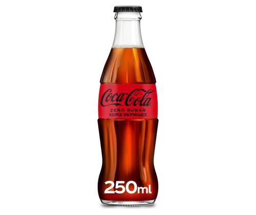 Karastusjook COCA-COLA Zero 250ml klaaspudelis