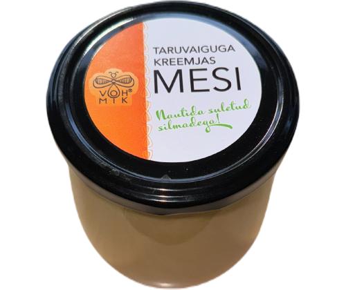 Mesi "kreemjas kontorimesi taruvaiguga" klaaspurgis 500g