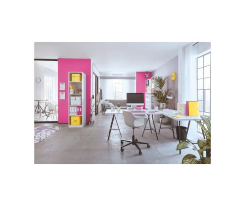 Dokumendikastpüstsahtel A4 LEITZ Plus WOW roosa