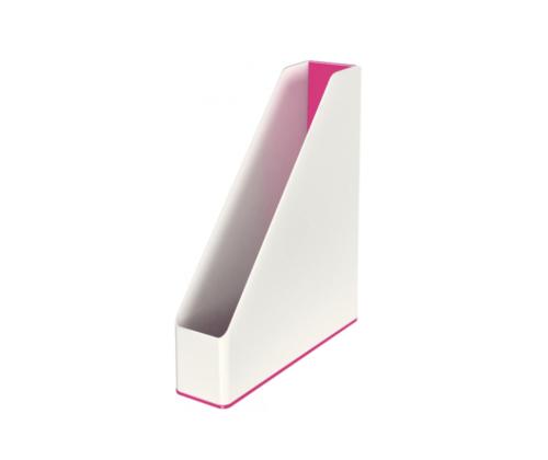 Dokumendikastpüstsahtel A4 LEITZ WOW Dual valgeroosa