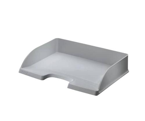 Dokumendisahtel LEITZ Plus A4 avatud pikemast küljest hall