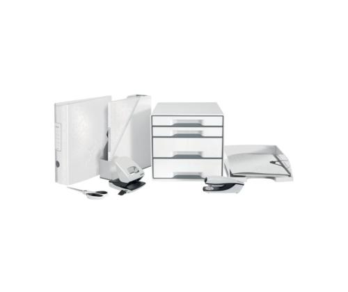 Dokumendisahtel LEITZ Plus WOW A4 valge