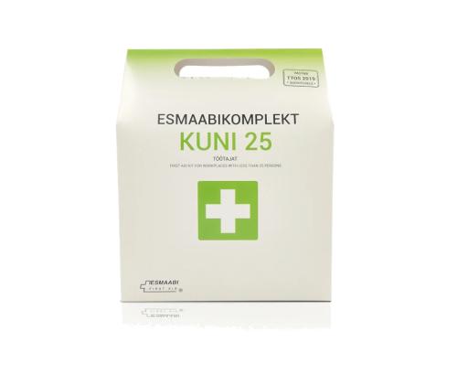Esmaabikomplekti täitesisu ärikliendile kuni 25 inimest