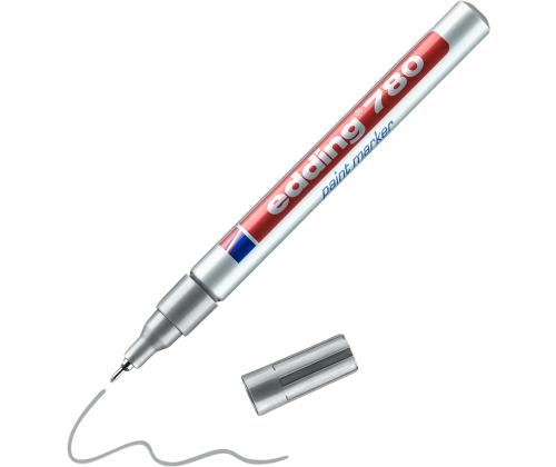 Värvimarker EDDING 780 0,8mm hõbe