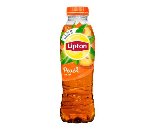 Jäätee LIPTON virsikumaitseline 0,5L plastpudel