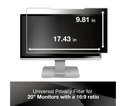 Ekraanifilter 3M PF20.1 (H 30.73cm x W 40.94cm)