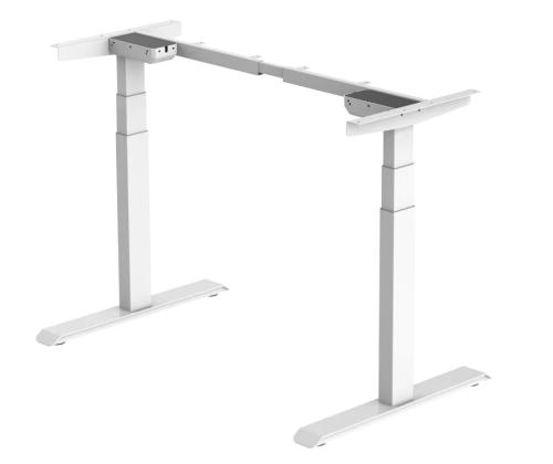 Elektriline töölauaraam Desk DUO PRO 3 teleskoop 2-jalgne 2-mootoriga 4 mälukohaga valge