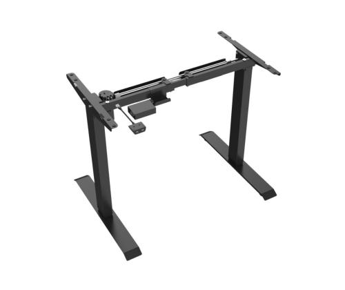 Elektriline töölauaraam LOCTEK 2-teleskoobine 1-mootoriga must