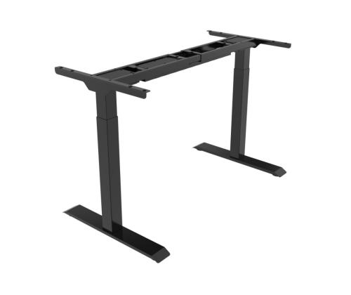 Elektriline töölauaraam LOCTEK 2-teleskoobine 2-mootoriga must