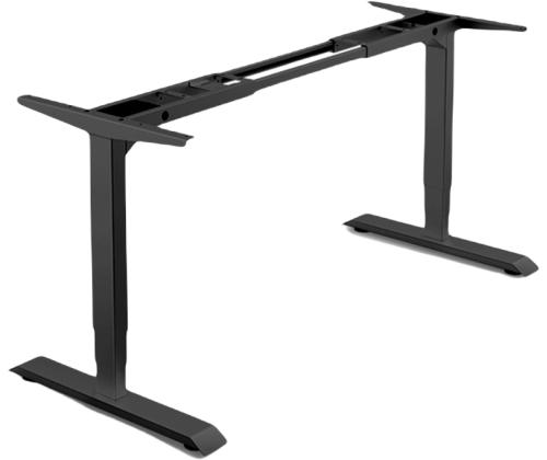 Elektriline töölauaraam PERUS 3 teleskoop 2-jalgne 2-mootoriga 4 mälukohaga must