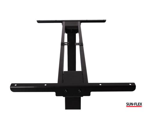 Elektriline töölauaraam SUN-FLEX Deskframe III 2-teleskoobine 2-mootoriga must