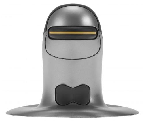 Ergonoomiline arvutihiir Penguin (M) vertikaalne juhtmevaba must