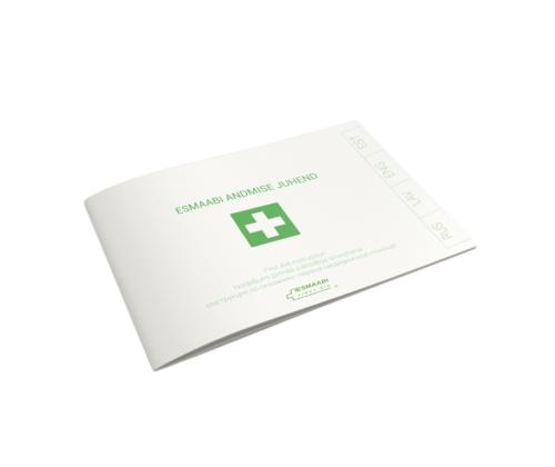 Esmaabi andmise juhend (raamat 15×10,5cm)