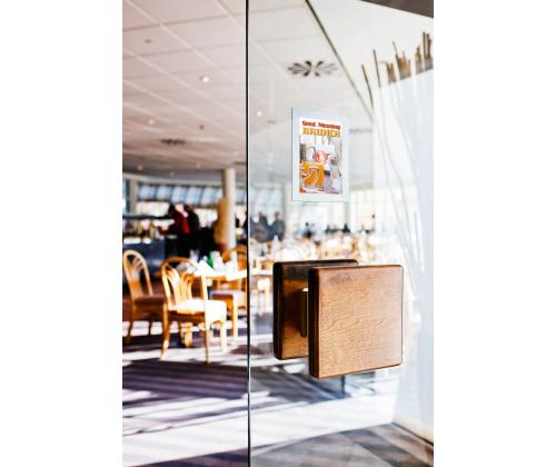 Inforaam magnetiline iseliimuv A6 DURABLE Duraframe hõbedane 2tk pakis